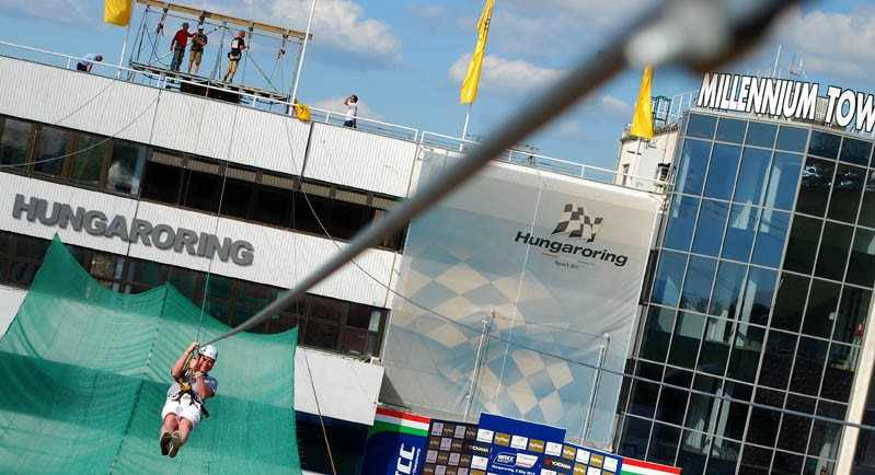 Kihívások a magasban - Lecsúszás